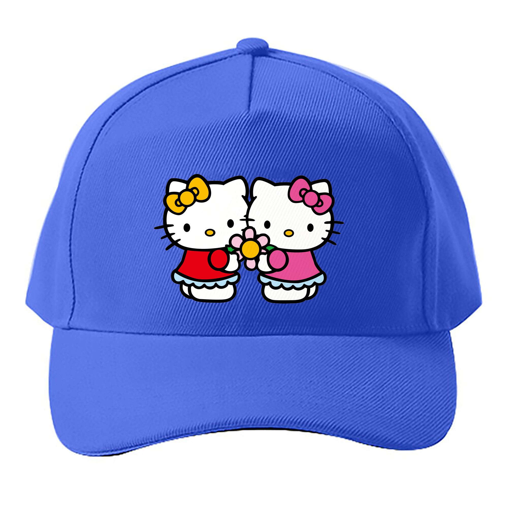 （画像用） Hello Kitty ハローキティ ベースボールキャップ 綿100％ 男女兼用 帽子 スポーツ